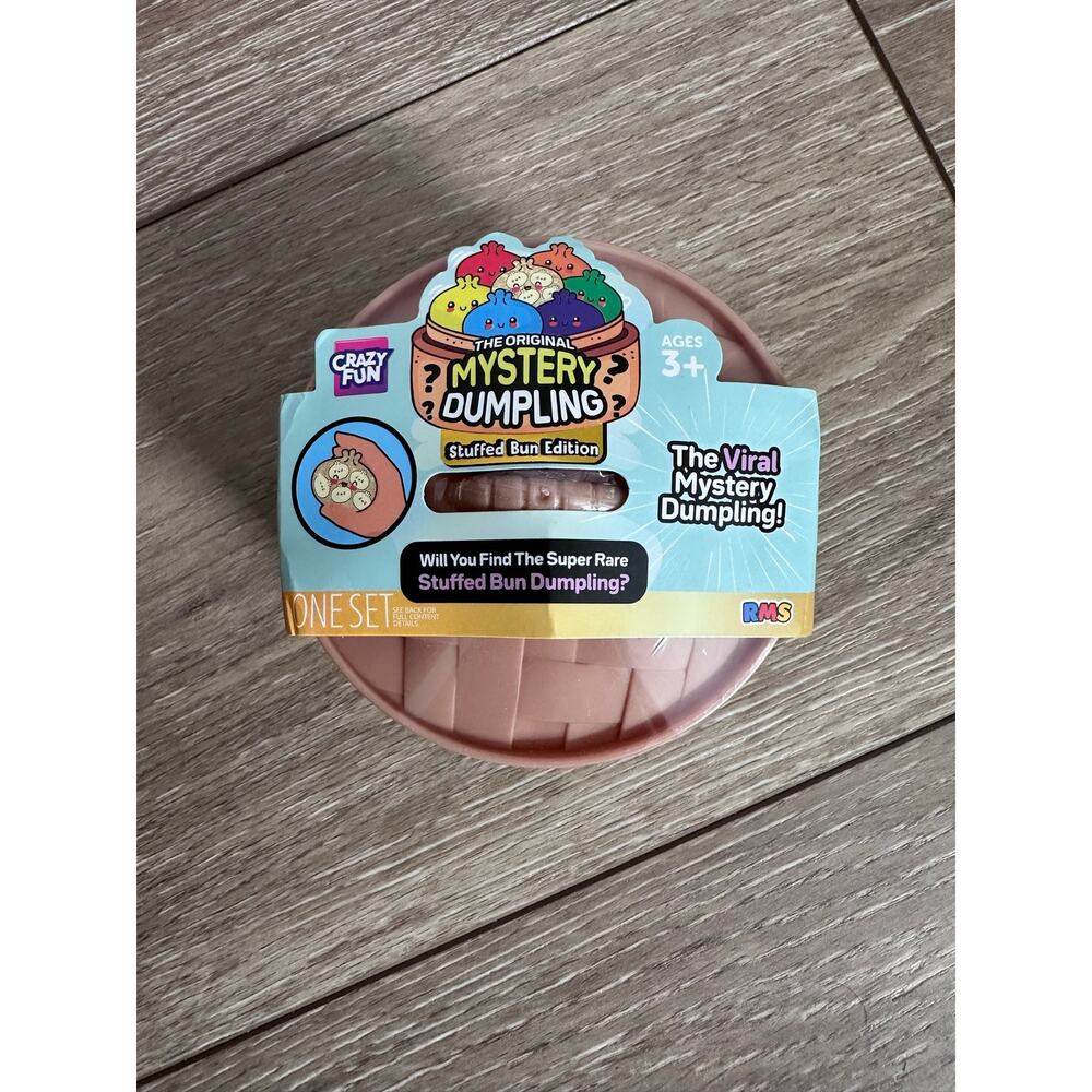 Crazy Fun, Mystery Dumpling, Stuffed Bun Edition, New Sealed RMS 2026